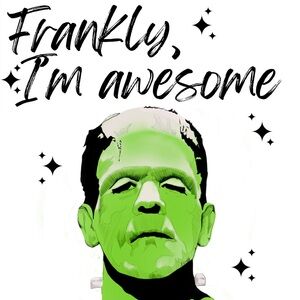 Frankenstein Green Art Print digital